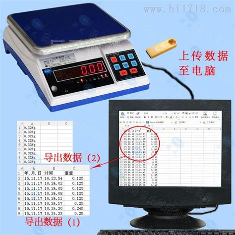 巨天jw A1u带u盘储存称重数据的电子秤台秤维库仪器仪表网