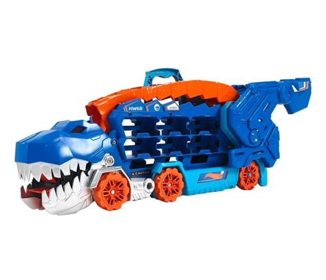 Hot Wheels City T Rex Mega Transporter Pojazd tor i garaż Sklep internetowy al to