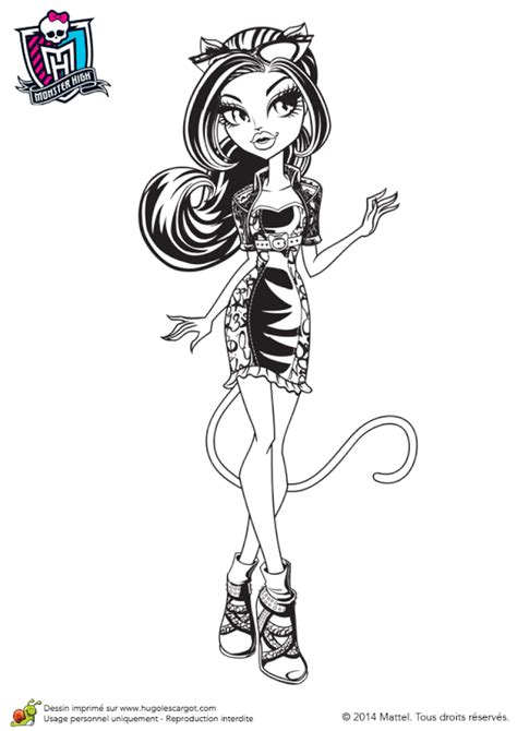 Coloriage Monster High A Imprimer Hugo L Escargot Idées De Coloriage