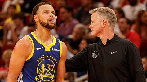 Steve Kerr Responds To Steph Curry Low Playing Time Concerns