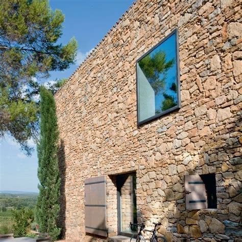 Provence Une Maison Neuve Taill E En Pierres S Ches Fa Ade Maison