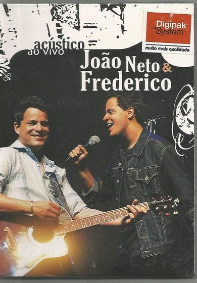 Dvd joão neto frederico acústico ao vivo Emi Música e Shows de