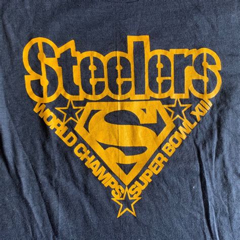 1978 VINTAGE 70s PITTSBURGH STEELERS FOOTBALL T-SHIRT… - Gem