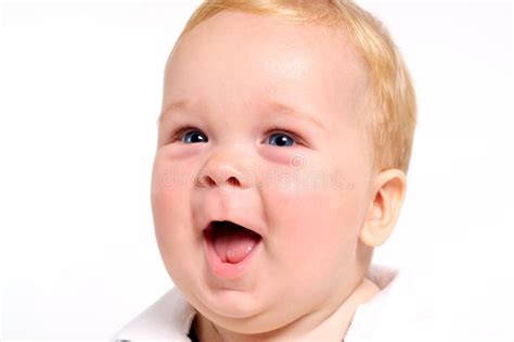 Happy Baby Stock Image Image Of Healthy Offspring Face 21073259