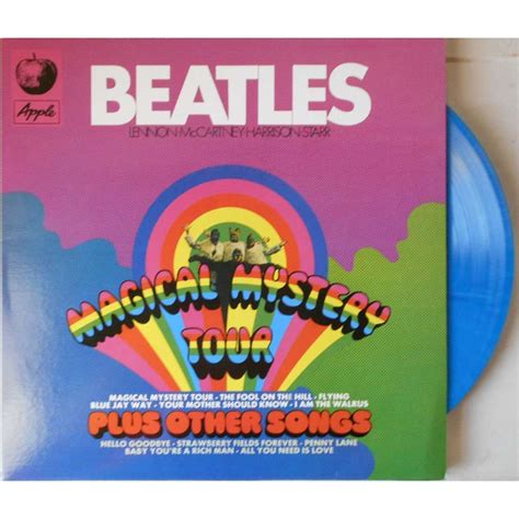 Magical Mystery Tour Plus Other Songs Vinyl Bleu By The Beatles LP