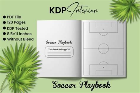 Soccer Playbook Log Book Graphic by Graphic Linker · Creative Fabrica