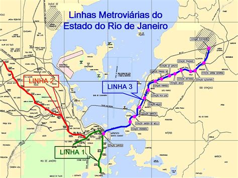 Rio Metro Map