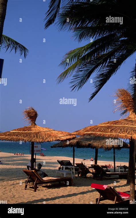 Vietnam, Nha Trang beach Stock Photo - Alamy