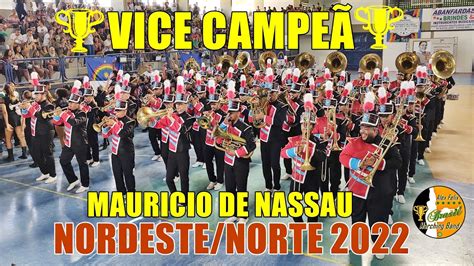 BMMN 2022 BANDA MARCIAL MAURICIO DE NASSAU 2022 NA COPA NORDESTE