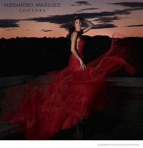 Bianca Balti Stuns In Wedding Gowns For Alessandro Angelozzi Couture