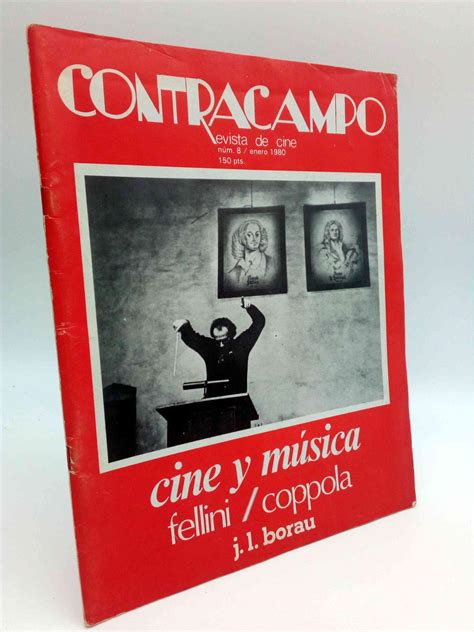 Contracampo Revista De Cine 8 Cine Y MÚsica Fellini CÓppola Borau Francesc Llinás 1980