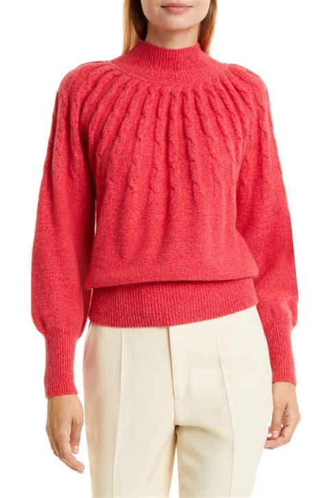 Womens Red Cashmere Sweaters Nordstrom