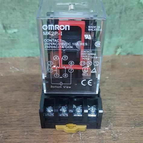 Relay Mk P Soket Omron Volt Lazada Indonesia