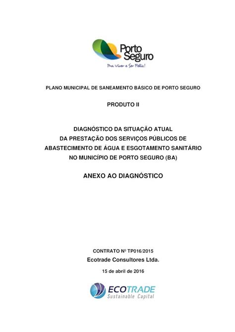 Pdf Anexo Ao Diagn Sticoportoseguro Ba Gov Br Ppp Storage Files Pmsb