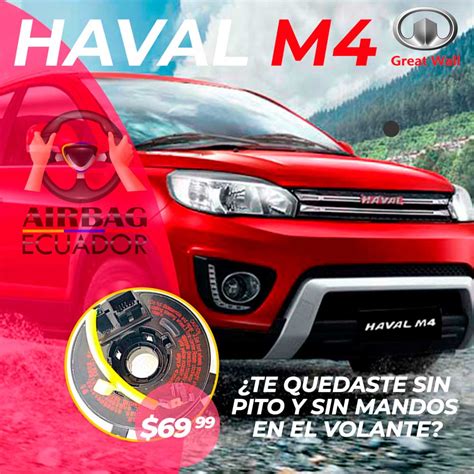 Cinta Pito Volante Great Wall Haval M4 AIRBAG ECUADOR