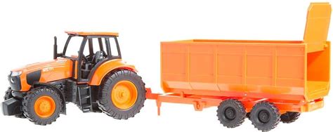 Kubota Farm Tractor/Trailer Toy