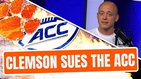 Josh Pate On Clemson Suing The ACC Departure Coming Late Kick Cut