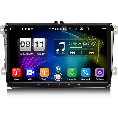 Reproductor Multimedia Con Pantalla De 9 Y GPS Para VW Autorradio Est