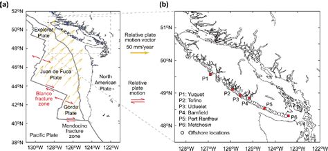 Figure 1 From Probabilistic Tsunami Hazard Analysis For Vancouver