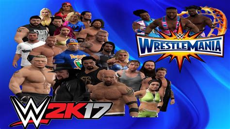 Wwe 2k17 Wrestlemania 33 Highlights Youtube