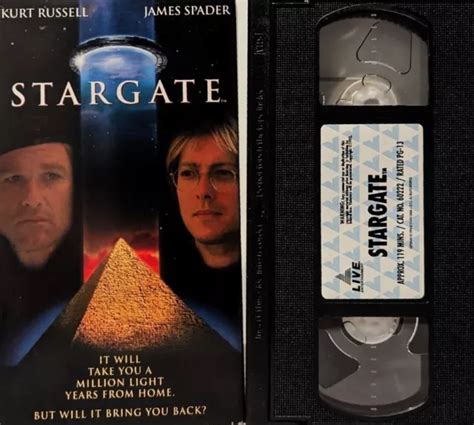 Stargate Vhs Kurt Russell James Spader Jaye Davidson Eur