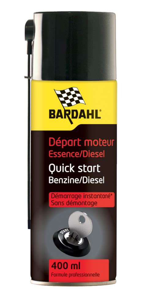 Départ moteur BARDAHL essence et diesel 400 ml Roady