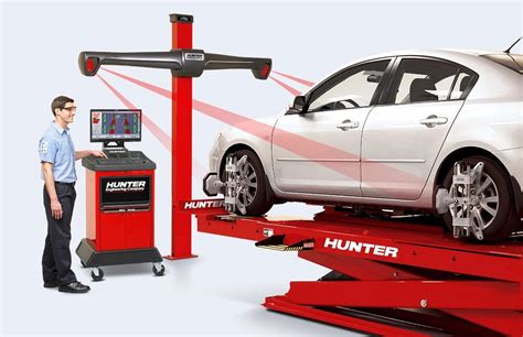 Standard Alignment Systems Hunter Engineering Alignment Machine