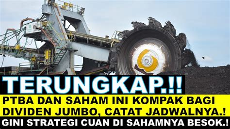 Terungkap Tins Dan Saham Ini Kompak Bagi Dividen Jumbo Catat