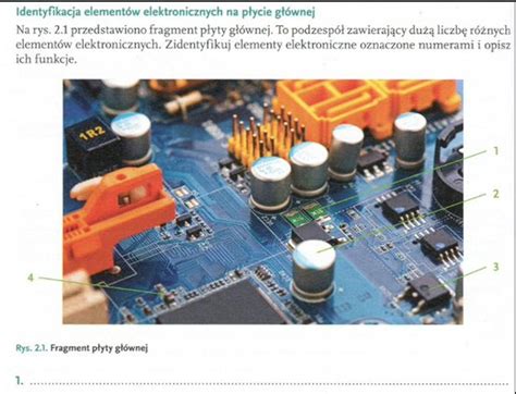 Elementy Elektroniczne P Yty G Wnej Daje Naj Brainly Pl