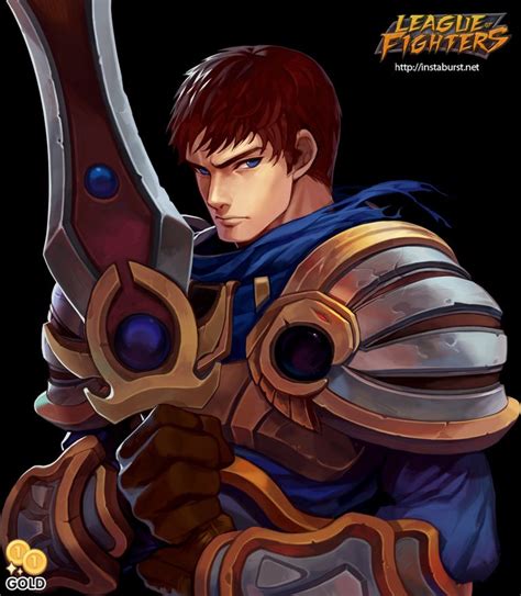 League Of Fighters Garen By 2gold On Deviantart Ligar Dibujos