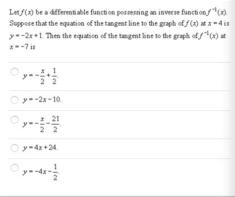 Solved Let F X Be A Differentiable Function Possessing An Chegg