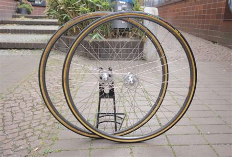 Campagnolo Record Pista Hubs Mavic Gp4 Track Wheelset