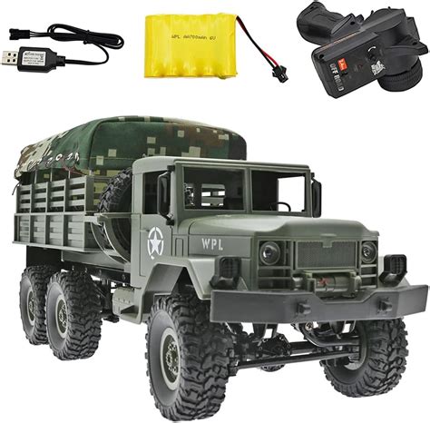 SZITW 1 16 RC Militär LKW 15 7 Zoll 2 4 GHz 6WD All Terrain Kletter