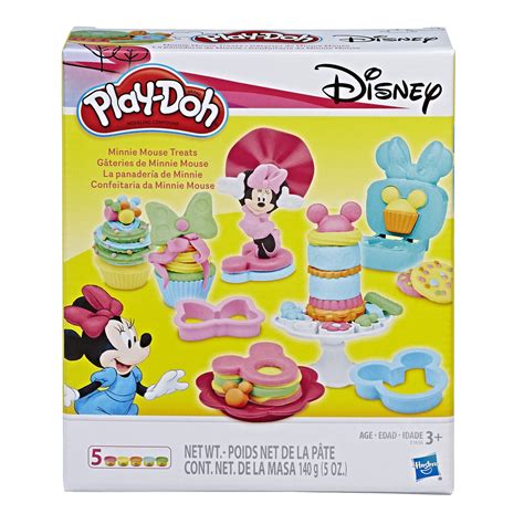 Play-Doh Disney Minnie Mouse Treats Set with 5 Cans of Play-Doh - Walmart.com - Walmart.com