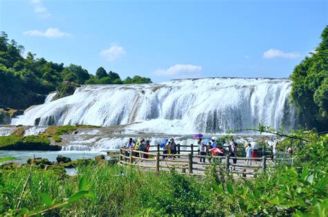 贵州 黄果树瀑布群 陡坡塘瀑布陡坡塘瀑布贵州黄果树瀑布新浪新闻