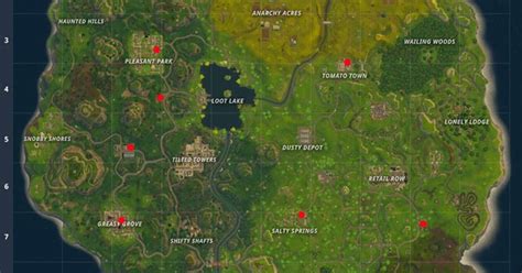 Fortnite: Gas Station locations Battle Royale Map