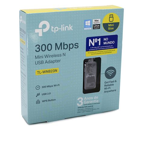 Mini Adaptador Usb Wireless Mbps Tp Link Tl Wn N