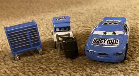 Easy Idle Race Car And Easy Idle Pit Crew Tool Box R Pixarcars