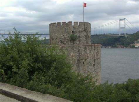 Turkey Istanbul Rumeli Hisari Castle View Of The Halil Pasha Tower