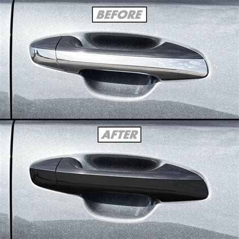 2016 2020 Kia Optima Door Handle Chrome Delete Precut Vinyl Wrap Slickmod