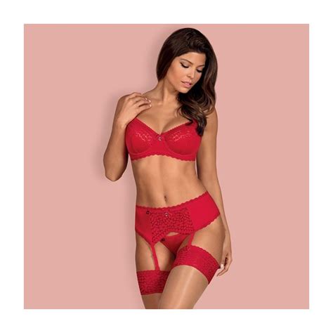 Obsessive Jolierose Set Rood