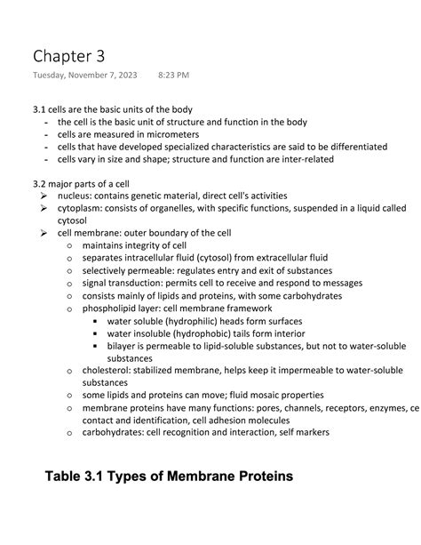 Chapter 3 Cells 3 Cells Are The Basic Units Of The Body The Cell Is The Basic Unit Of