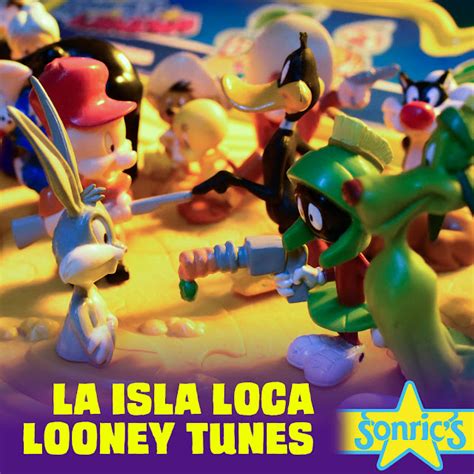 La Isla Loca De Los Looney Tunes Sonrics Landia Coleccionista Mx