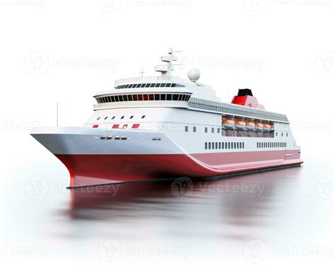 Ferry on white background. Generative AI 32872357 Stock Photo at Vecteezy