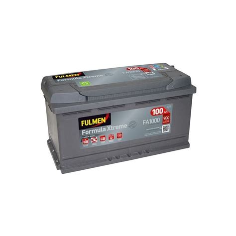 Batterie FULMEN Formula XTREME FA1000 12v 100AH 900A