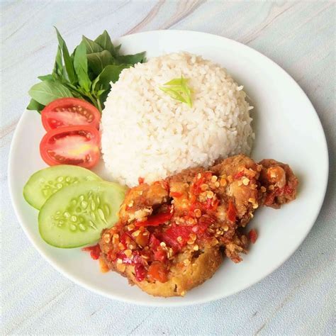 Resep Ayam Geprek Sambal Bawang Sederhana Rumahan Di Yummy App