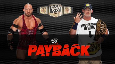 WWE Payback Preview WWE Title John Cena Vs Ryback 3 Stages Of HELL