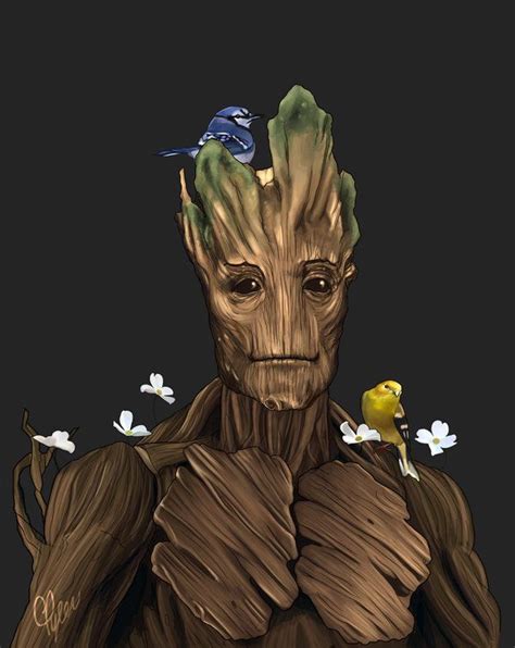 Groot By Ctyler On Deviantart Groot Marvel Marvel Fan Art Marvel