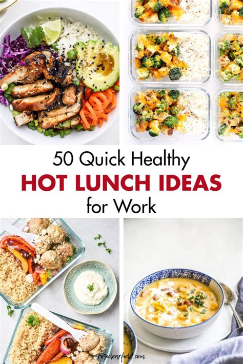 Make Ahead Hot Lunch Ideas Rose Clearfield