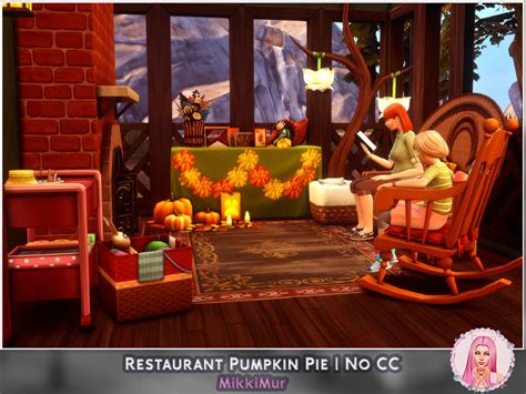 The Sims Resource Restaurant Pumpkin Pie